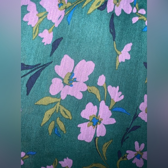 👗NWT! Maggy London Green Floral Dress - Picture 8 of 13
